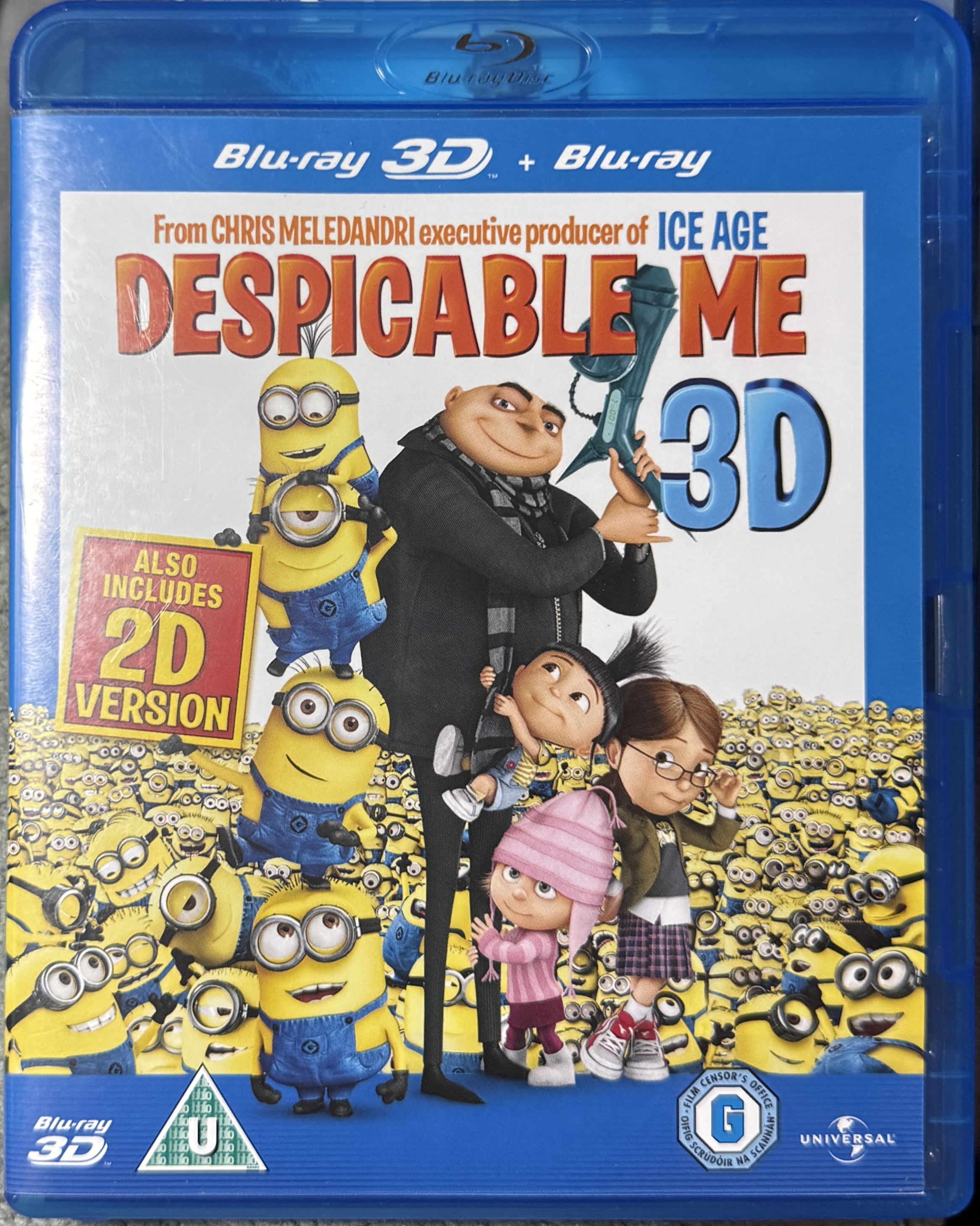 (image for) Despicable me. Blu-ray & Blu-ray 3D